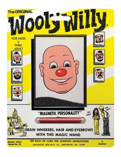 Juguete Magnético De Personalidad: El Wooly Willy Origi