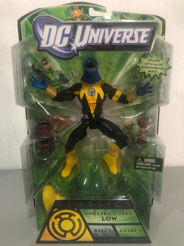 Dc Universe Sinestro Corps Low C&c Arkillo Wave 1 Mattel