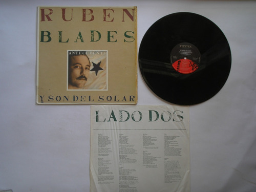Lp Vinilo Ruben Blades 6 Del Solar Antecedente Edic Usa 1988