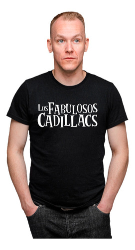 Remera Los Fabulosos Cadillacs - Algodón 1ra Calidad
