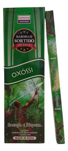 Kit Incenso Darshan Orixás Umbanda 10 Caixas (80 Varetas)