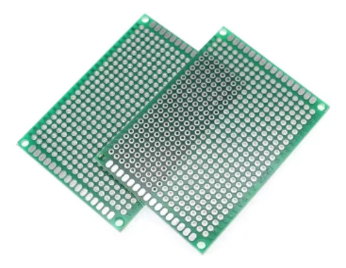 4 Piezas Pcb Fenólica Perforada 5x7cm Compatible Arduino