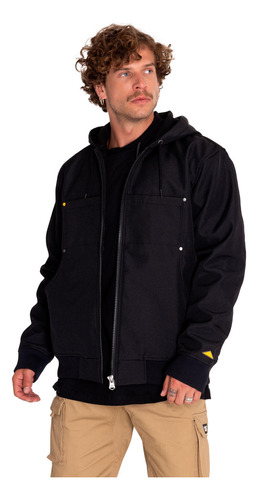 Chaqueta Hombre Bonded Fleece-lined Work Negro