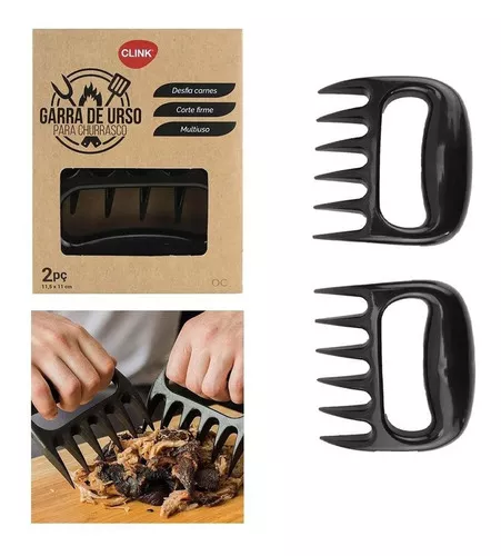 Kit Churrasco Garfo 6 Dentes + Garra D Urso Grande + Madeira, Magalu  Empresas