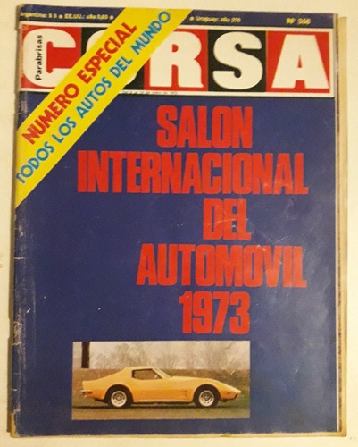 Revista Corsa Parabrisas 368 Número Especial Autos Del Mundo