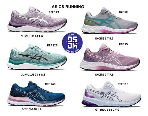 Zapatos asics damas cheap