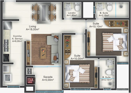 Imagem 5 de 23 de Apartamento Em Meia Praia, Itapema/sc De 68m² 2 Quartos À Venda Por R$ 589.000,00 - Ap1959304-s
