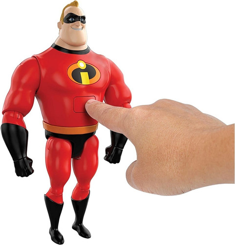 Mr. Increible & Sindrome Pixar Figuras Interactivas (Usado)