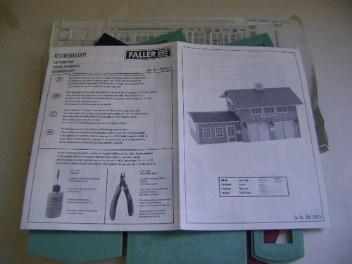 Imagen 1 de 10 de Nico Taller Con Vivienda P Armar Faller Art.190275 (cch 116)