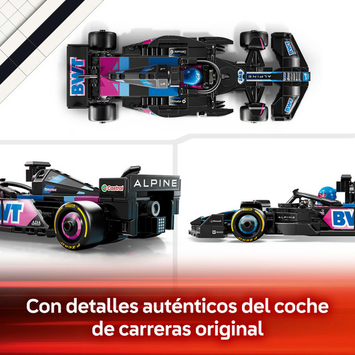 Lego Speed Champions Formula 1 Bwt Alpine F1® Team A524 258 Auto De Carreras