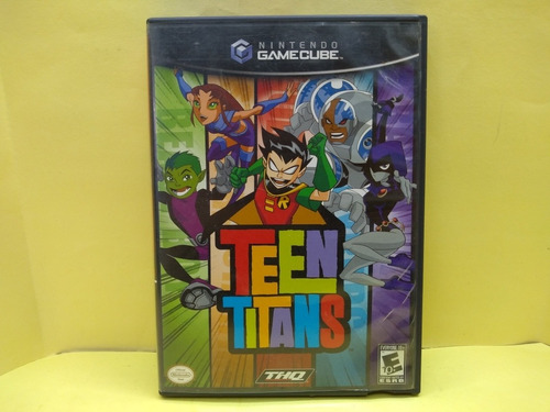 Teen Titans Nintendo Gamecube Usado Completo Buen Estado.