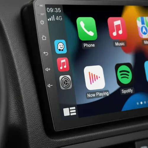 Central Multimídia 9 Pol. Carro Android 13 Octacore 64gb + 4gb Ram