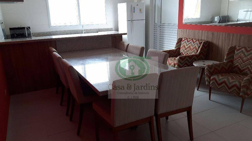 Imagem 19 de 26 de Apartamento Para Alugar, 50 M² Por R$ 2.300,00/mês - Campo Grande - Santos/sp - Ap5038