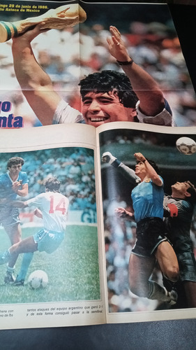 El Gráfico Edición Especial 48 C/ Póster Maradona Mundial 86 (Usado)