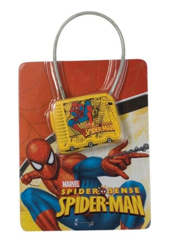 Cadeado Com Segredo Spider-man Homem Aranha Sestini - 9593