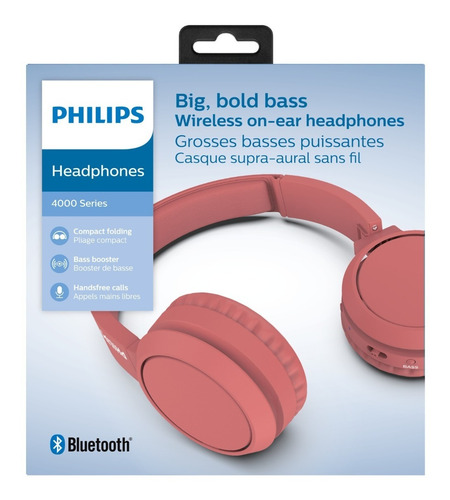 Imagen 7 de 7 de Audífono Bluetooth Philips Tah4205