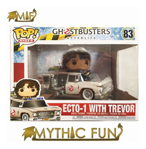 Funko Pop Ghostbusters - Ecto - 1 With Trevor 83 (Usado)