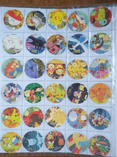Colección Completa - Tazos Pokemon 2000 - Picks Pokemon (Usado)