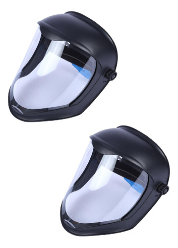 2x Máscara De Casco Con Protección Facial Con Visera