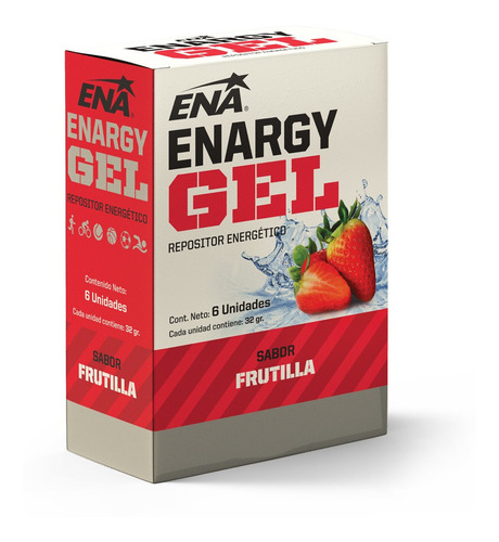 Enargy Gel (6 Uni.) Ena Sport - Repositor Energético