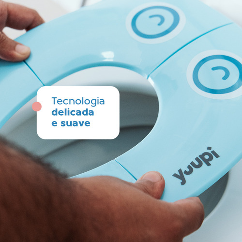Assento Infantil Para Viagem Dobrável Azul Yuupi