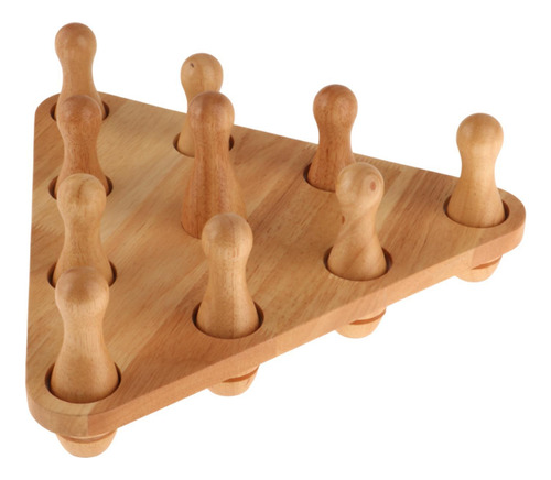 Juego De Bolos De Tejo, Juego De 10 Piezas, Regalos Para Jue