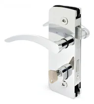 Comprar Fechadura Cu002F Maçaneta Para Porta De Vidro Pivotante 1520ta Cor Cromado
