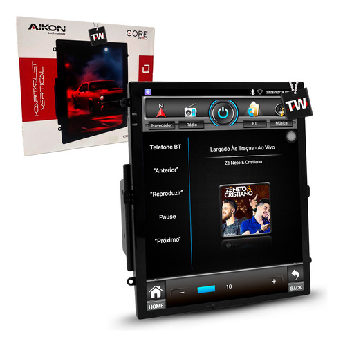 Kit Multimidia Tesla 2+64gb Ford Ka 2015 À 2023 Gps Carplay