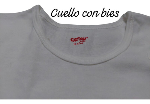 Baby Creysi Mod. 720 Playera Manga Corta Algodon 3 Piezas