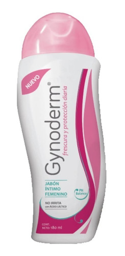 Jabón Intimo Femenino Gynoderm X 180 Ml