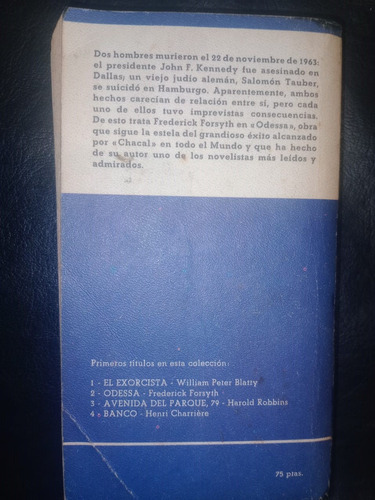 Libro Odessa Frederick Forsyth