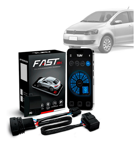 Módulo Acelerador Pedal Fast Com App Fox 15 16 17 18 19 20