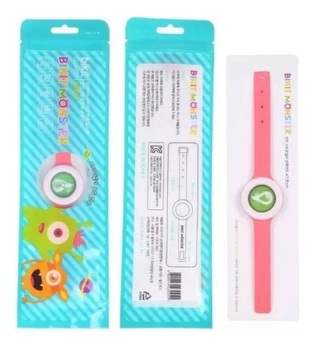 Kit 05 Pulseira Relógio C/ Proteção Citronela Anti Mosquito
