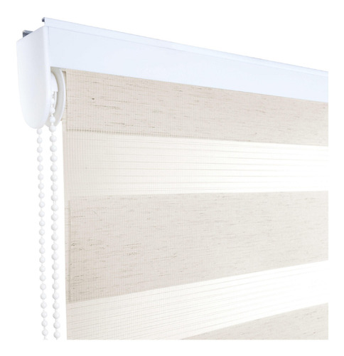 Cortina Roller Duo Día Y Noche 120 X 165 Cm - Beige