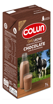 Leche Colun S Tapa 1 Lt Chocolate(6 Unidades) Super