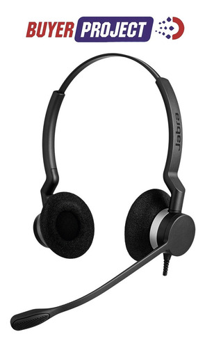 Imagen 2 de 4 de Headset Binaural Jabra Ninja Duo + Adaptador Rj9 Teléfono