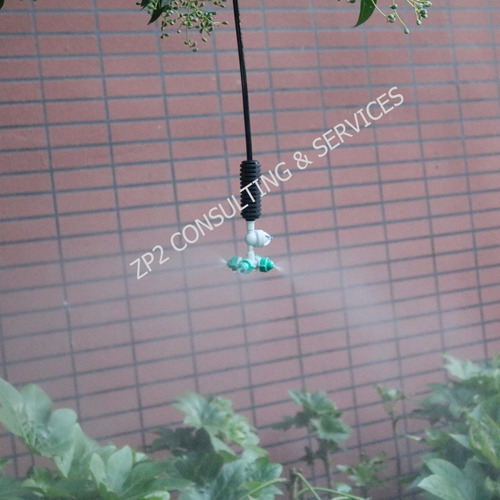 Imagen 7 de 7 de Boquilla Colgante Nebulizadora Riego Goteo Manguera