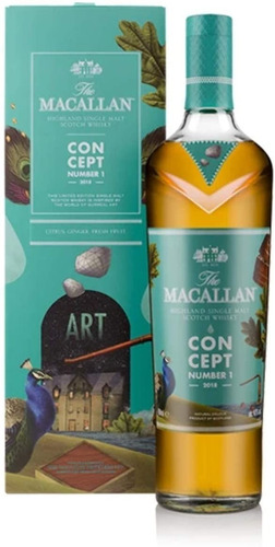 Imagen 6 de 6 de Whisky The Macallan Concept Nro 1 Single Malt 700ml Estuche