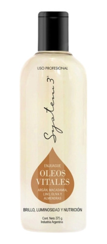 Kit System 3 Oleos Vitales Shampoo + Acondicionador + Crema