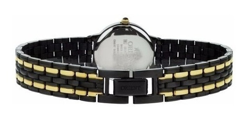 Reloj Mujer Orient Fub9c001b0. Acero Negro/ Dorado . Nuevo
