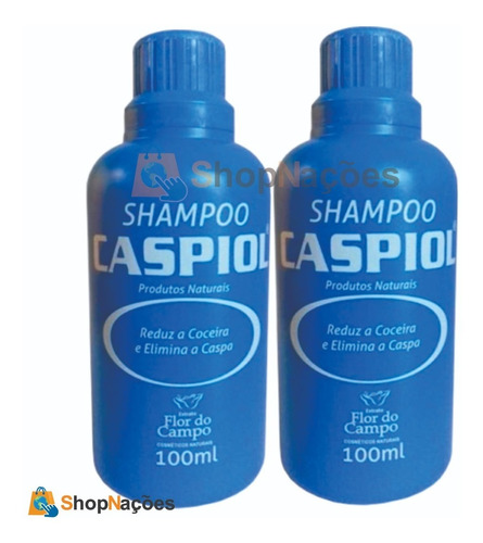 Kit C/ 2 Shampoo Caspiol 100ml