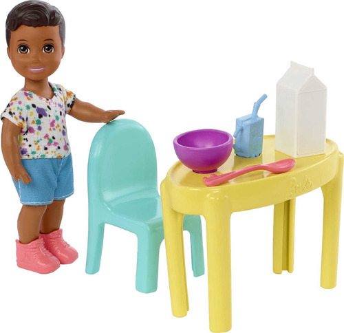 Barbie Skipper Babysitters Inc Muñeca, Mesa, Sillas Y Acceso