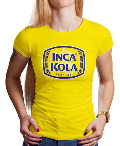 Polo Dama Inca Kola (d0247 Boleto.store)