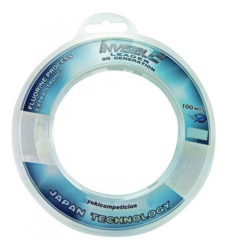 Nylon Fluorocarbono Yuki Invisible Leader 0.60mm X 100m 19kg