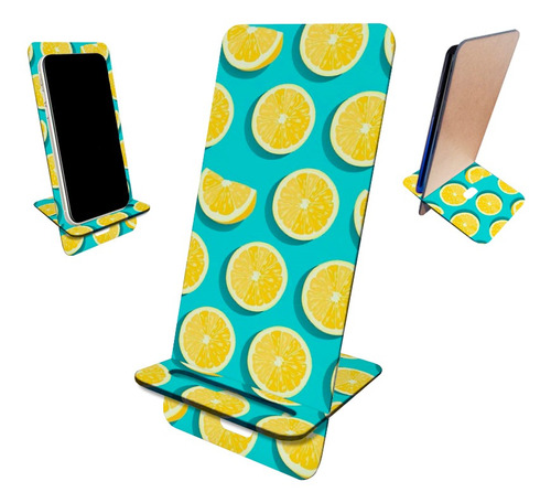 Porta Celular Mdf Wallpaper Fruta Laranja