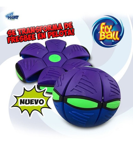 Pelota Fresbee Fly Ball Con Luz 1725 Next Point