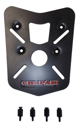 Chapa Suporte De Bauleto Yamaha Xtz Crosser Z E S 150 Chapam