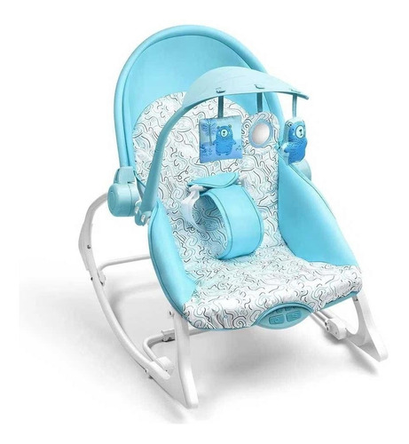 Multikids BB215 Cor Azul Cadeira De Descanso E Balanço Seasons Lisa