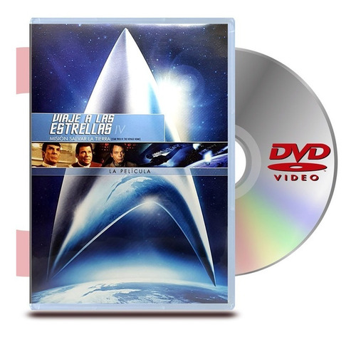 Dvd Star Trek 4 Misión Salvar La Tierra Viaje Estrellas 4