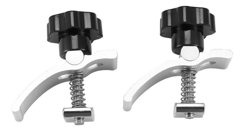 Kit De Abrazaderas De Sujeción T-track De 2 Piezas, Compatib
